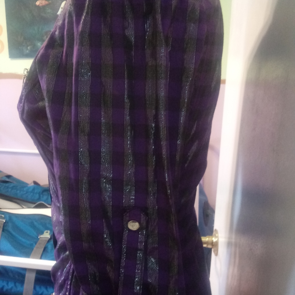 Coogi Purple Long Sleeve Dress - Picture 4 of 7